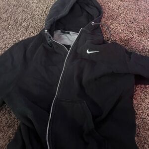 Oversized Nike zip up